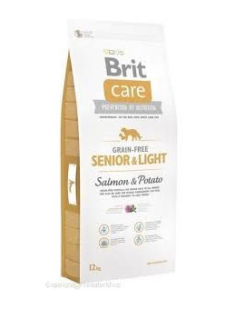 BRIT Care Grain-Free Senior&Light Salmon & Potato 12kg