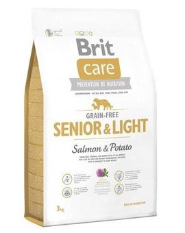 BRIT Care Dog Grain-Free Senior Salmon & Potato 3kg