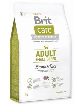 BRIT Care Dog Adult Small Breed Lamb&Rice 3kg