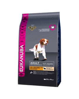 EUKANUBA Adult Small & Medium Breeds Lamb & Rice 1 kg