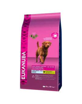 EUKANUBA Weight Control Adult Large Breeds Chicken 3 kg