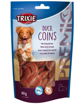 TRIXIE snack premio kroužky s kachním masem 80 g