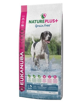 EUKANUBA Nature Plus+ Adult Grain Free Salmon 10 kg