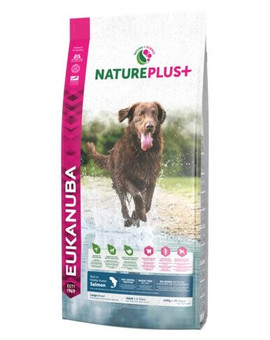 EUKANUBA Nature Plus+ Adult Large Breed Rich in freshly frozen Salmon 10 kg