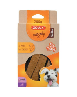 ZOLUX Pamlsek MOOKY Classic JERKIES kuřecí 200 g