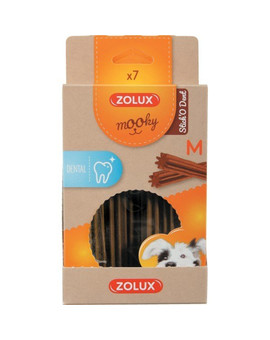 ZOLUX Pamlsek MOOKY Classic STICK O DENT M x 7 ks.