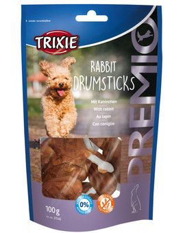 TRIXIE Pamlsek pro psy PREMIO Rabbit Drumsticks králík,100g