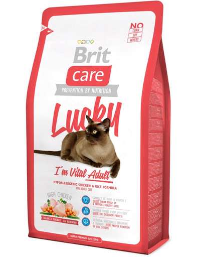 BRIT Care Cat Lucky I'm Vital Adult 2 kg