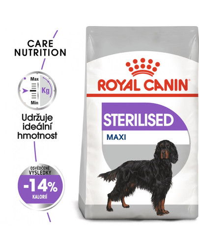 ROYAL CANIN Maxi sterilised 12 kg granule pro kastrované velké psy