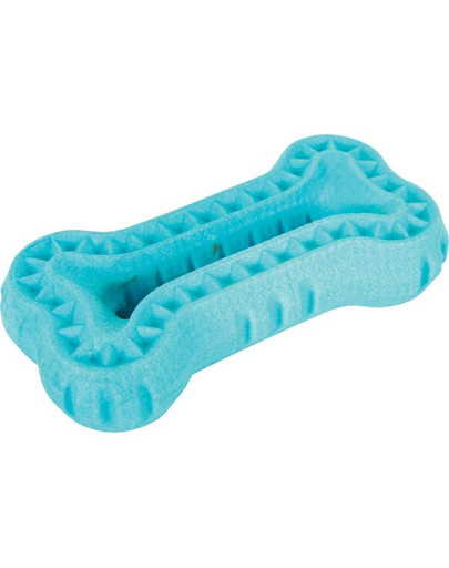 ZOLUX Hračka pes BONE MOOS TPR POP 16 cm modrá