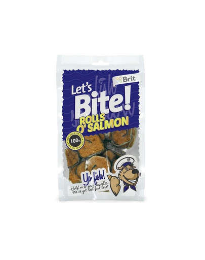 BRIT Let´s Bite Rolls O'Salmon 400 g