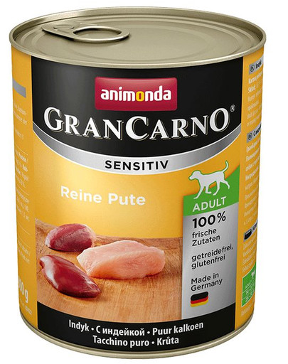 ANIMONDA GranCarno Sensitiv čisté krůtí 800 g