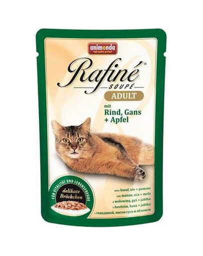 ANIMONDA Rafiné Soupé Adult S Hovězím Masem, Husí a Jablekm 100 g