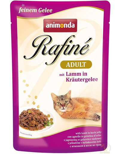 ANIMONDA Rafiné Soupé Adult Jehněčí V Bylinkové Želé 100 g