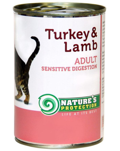 NATURES PROTECTION Sensitive Digestion Turkey Lamb 400 g