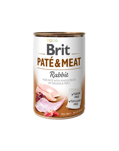 BRIT Pate & Meat Rabbit  400g