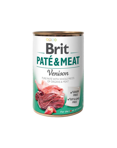BRIT Pate & Meat Venison 400g