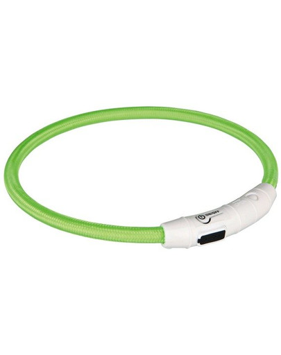 TRIXIE Svítící kroužek na krk USB XS-S: 35 cm