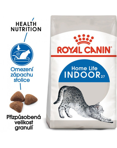 ROYAL CANIN Indoor 10 kg granule pro kočky žijící uvnitř