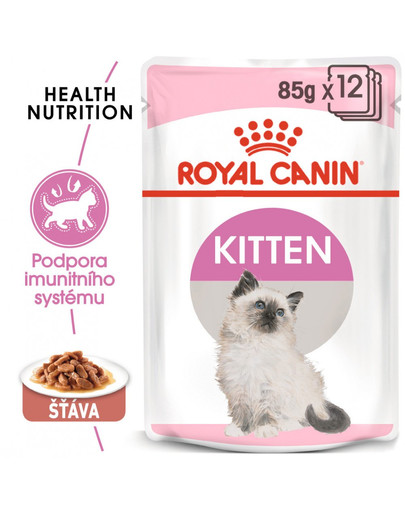 ROYAL CANIN Kitten Instinctive Gravy 85g x12 kapsička pro koťata ve šťávě