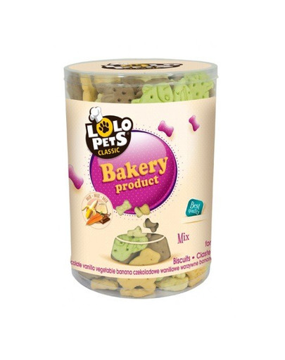 LOLO PETS Suchary pro psy sváteční Mix 1,1kg
