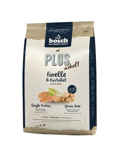 BOSCH Plus Pstruh + brambory 1 kg