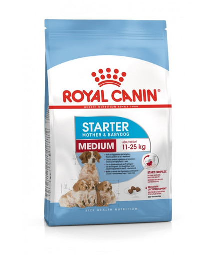 ROYAL CANIN Medium Starter Mother&Babydog 1 kg granule pro březí nebo kojící feny a štěňata