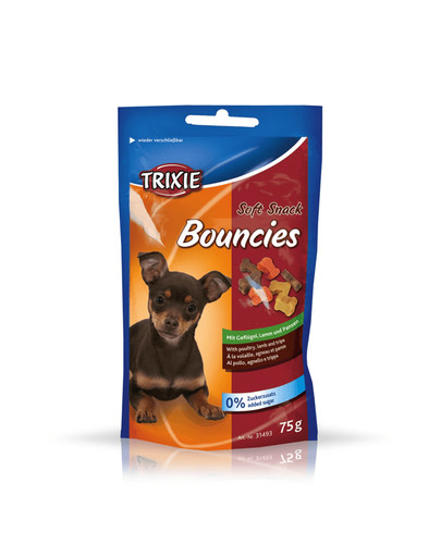TRIXIE Soft Bits Kostičky s kuřecím/jehněčím/ dršťkami 75 g