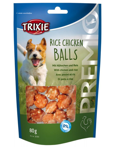 TRIXIE Premio kuličky rýžovo-kuřecí 80 g