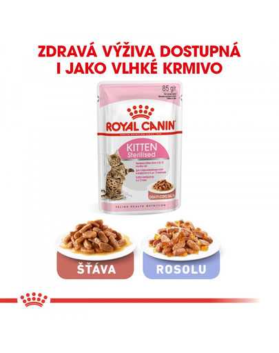 ROYAL CANIN Kitten Sterilised  4kg granule pro kastrovaná koťata