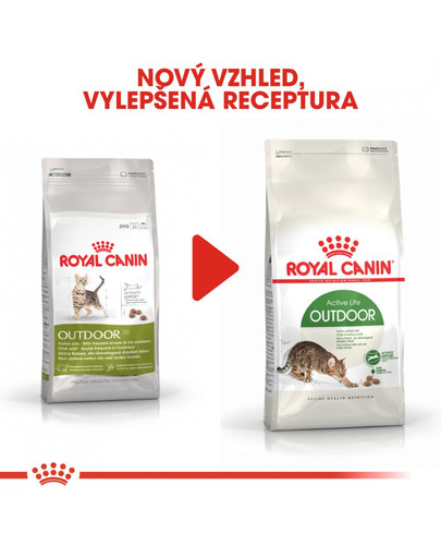 ROYAL CANIN Outdoor 400g granule pro kočky s častým pohybem venku