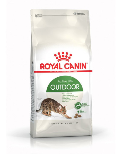 ROYAL CANIN Outdoor 4 kg granule pro kočky s častým pohybem venku