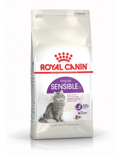 ROYAL CANIN Sensible 10kg granule pro kočky s citlivým zažíváním