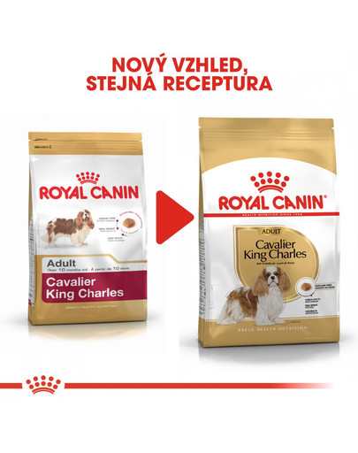 ROYAL CANIN Cavalier King Charles Adult 1.5 kg granule pro dospělého kavalír king charles španěl