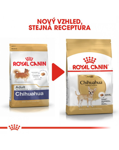 ROYAL CANIN Chihuahua Adult 1.5 kg granule pro dospělou čivavu