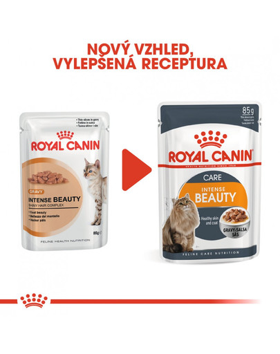 ROYAL CANIN Intense Beauty Gravy 85g kapsička pro kočky ve šťávě