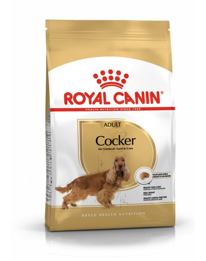 ROYAL CANIN Cocker Adult 3 kg granule pro dospělého kokršpaněla