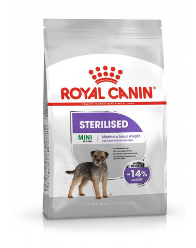 ROYAL CANIN Mini Sterilised 2 kg granule pro kastrované malé psy