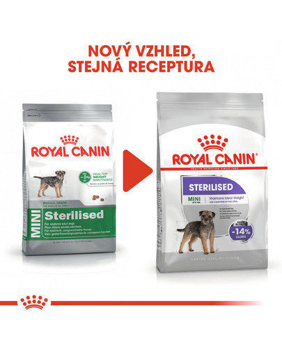 ROYAL CANIN Mini sterilised 8 kg granule pro kastrované malé psy