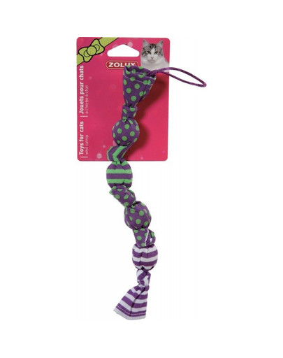 ZOLUX Hračka "Candy Snake" s catnipem a zvonečkem