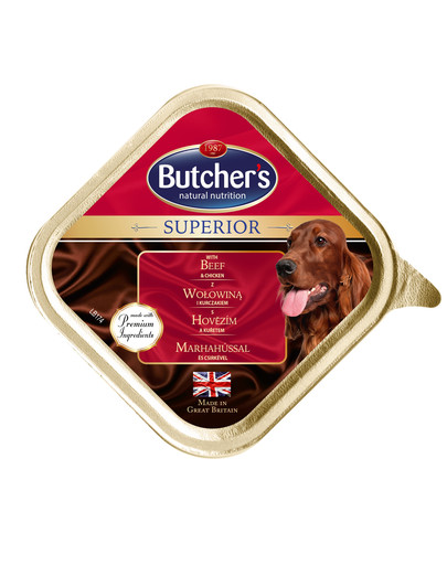 BUTCHER'S Superior hovězí a kuřecí maso 150g