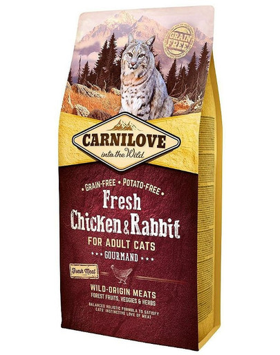CARNILOVE Cat Fresh Chicken & Rabbit for Adult 6kg