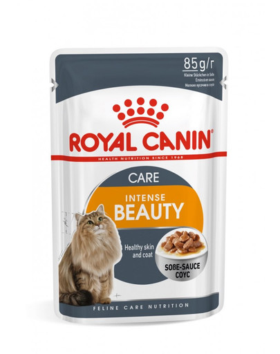 ROYAL CANIN Intense Beauty Gravy 85g x12 kapsička pro kočky ve šťávě