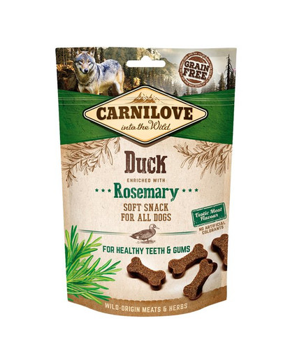 CARNILOVE Dog Semi Moist Snack Duck&Rosemary 200 g