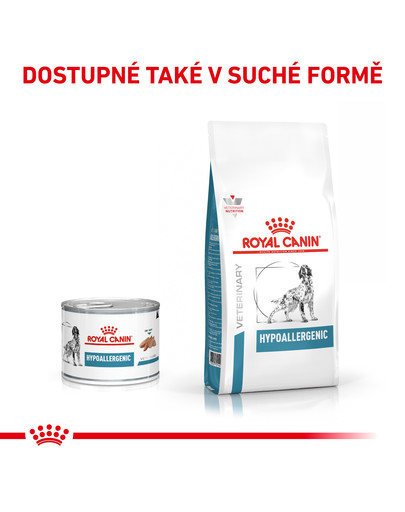 ROYAL CANIN Veterinary Health Nutrition Dog Hypoallergenic konzerva 200g