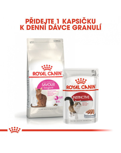 ROYAL CANIN Exigent savour sensation 10 kg+2 kg ZDARMA granule pro mlsné kočky