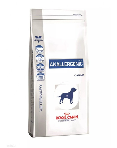 ROYAL CANIN Veterinary Health Nutrition Dog Anallergenic 3 kg