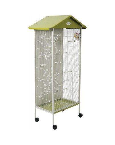 ZOLUX Voliéra Arabesque Axelle 156x48x78 cm Olivová
