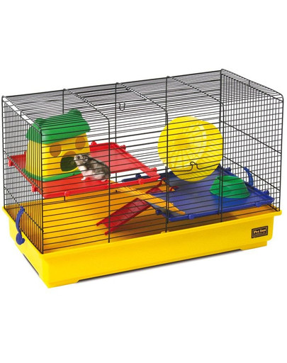 PET INN Klec pro hlodavce astro 3 mix 57 x 30 x 35cm