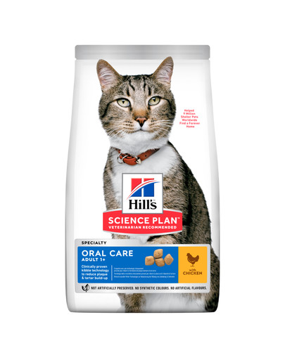 HILL'S Science Plan Feline Adult Oral Care Chicken 1,5 kg
